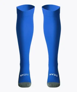 T1TAN Chaussettes de football Bleu- Chaussettes