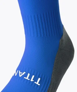 T1TAN Chaussettes de football Bleu- Chaussettes