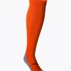 T1TAN Chaussettes de football Orange- Chaussettes
