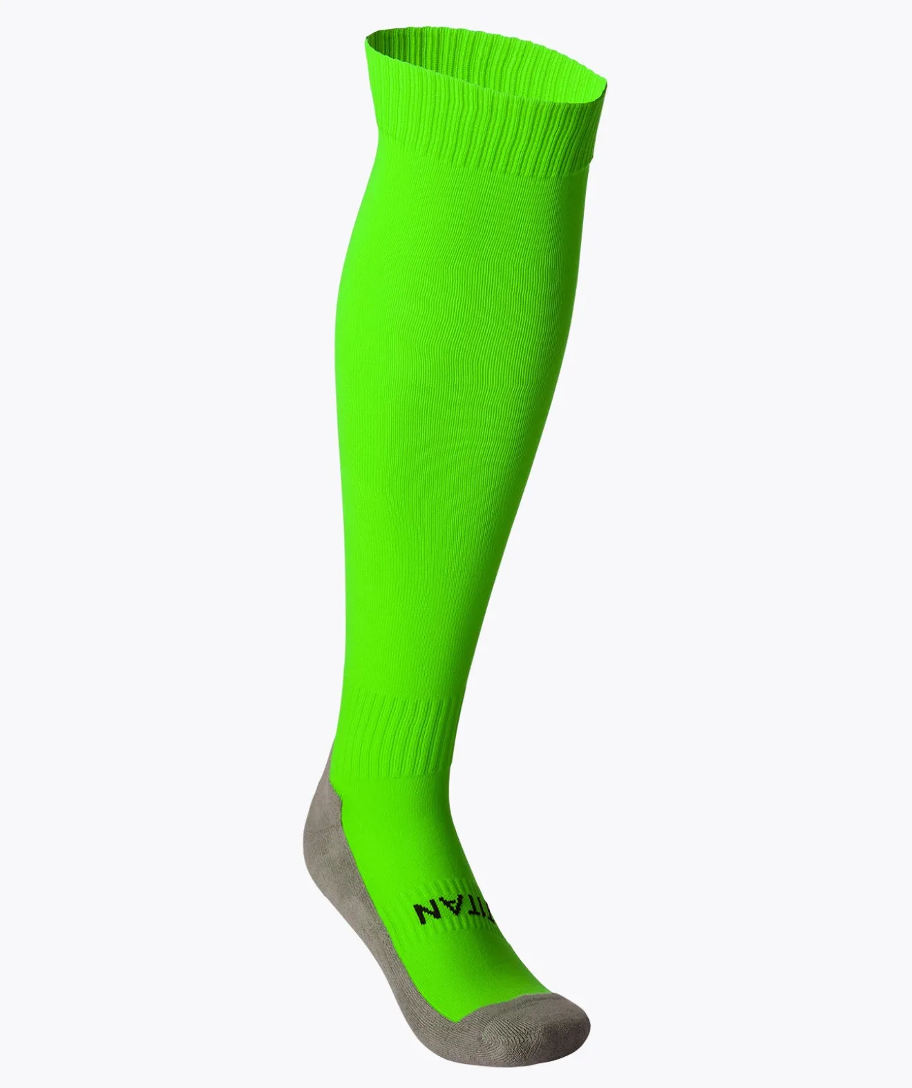 T1TAN Chaussettes de football Vert clair- Chaussettes