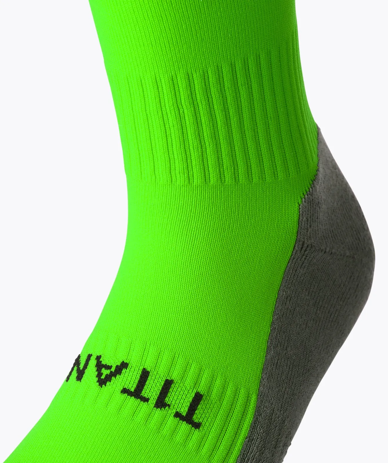 T1TAN Chaussettes de football Vert clair- Chaussettes