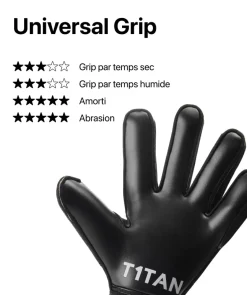 T1TAN Classic 1.0 Black-Out- Classic Collection | Gants De Gardien Pour Enfants