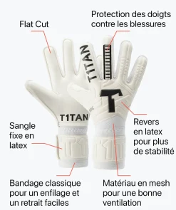 T1TAN Classic 1.0 White-Out (FP)- Classic Collection | Avec Protection Des Doigts
