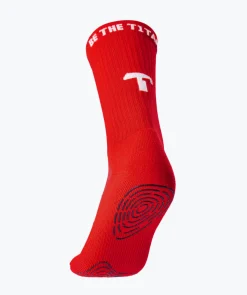 T1TAN Grip Socks - Rouge- Chaussettes
