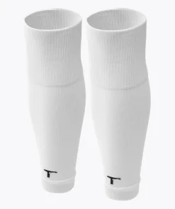 T1TAN Jambières de Foot Blanc- Chaussettes