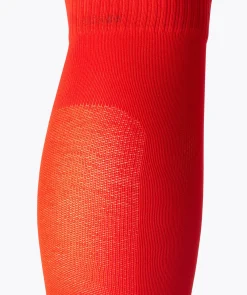 T1TAN Jambières de Foot Rouge- Chaussettes
