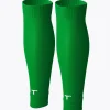 T1TAN Jambières de Foot Vert- Chaussettes