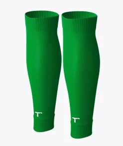 T1TAN Jambières de Foot Vert- Chaussettes