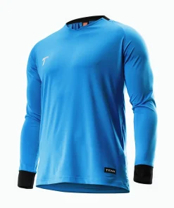 T1TAN Maillot Gardien coloris bleu- Shirts & Goalkeeper Pants