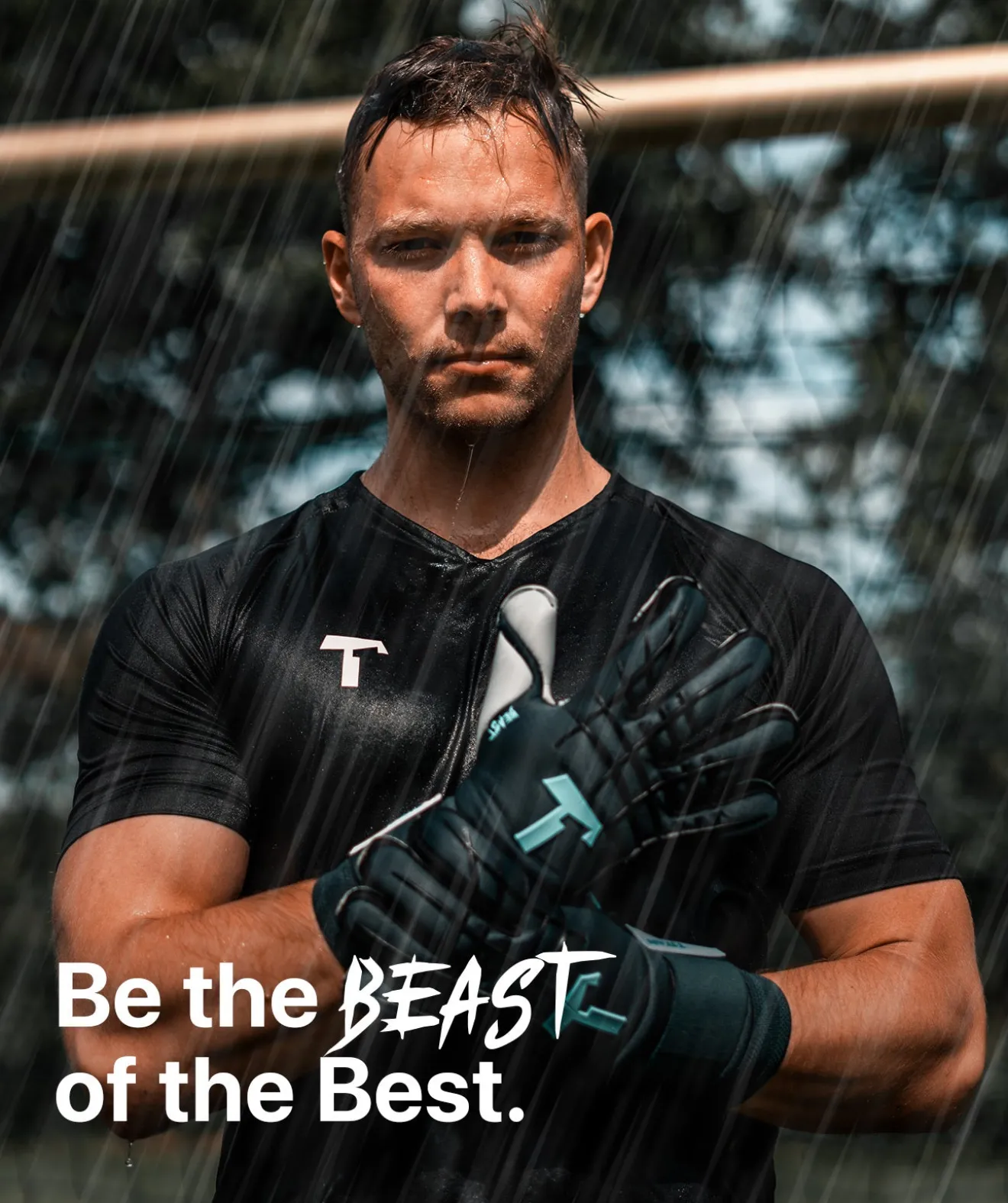 T1TAN Petrol Beast 3.0- Beast Collection | Gants De Gardien Pour Enfants