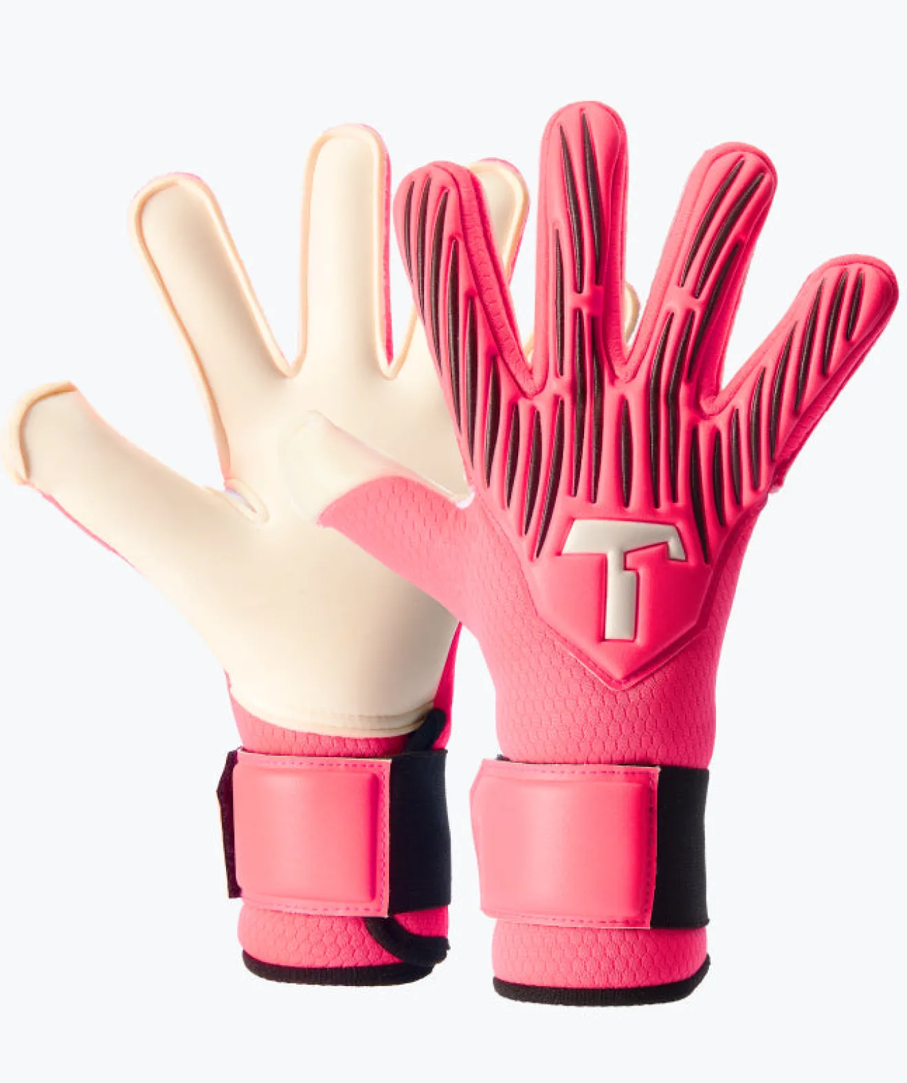 T1TAN Rebel 2.0 Fluo Pink Junior-Enfant Rebel Collection | Gants De Gardien Pour Enfants