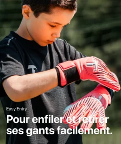T1TAN Rebel 2.0 Fluo Pink Junior-Enfant Rebel Collection | Gants De Gardien Pour Enfants