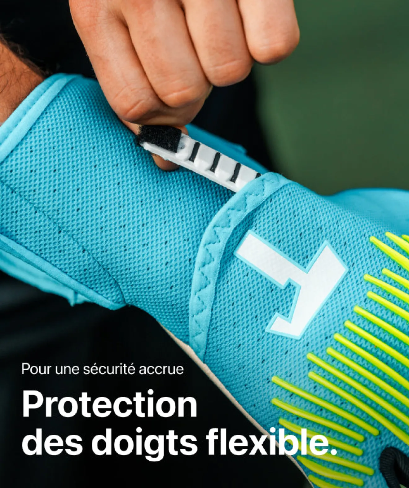 T1TAN Rebel 2.0 Sky Blue (FP)- Rebel Collection | Avec Protection Des Doigts