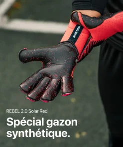T1TAN Rebel 2.0 Solar Red- Rebel Collection | Gants De Gardien Pour Enfants