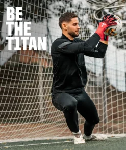 T1TAN Rebel 2.0 Solar Red- Rebel Collection | Gants De Gardien Pour Enfants