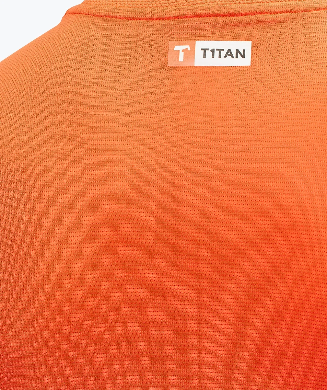 T1TAN Warm-up Shirt orange- Training Wear